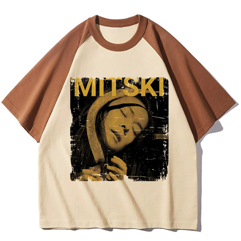 Mitski Tee women designer Y2K soft fabric tshirt girl manga clothing