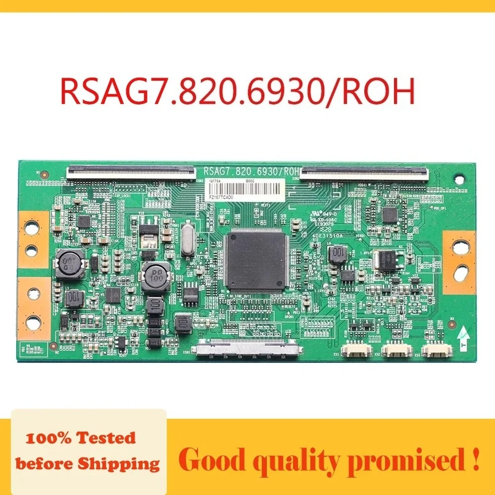 Placa T-CON RSAG7.820.6930 ROH, Placa de Circuito Electrónico Lógico RSAG7.820.6930/ROH T-Rev Original, Piezas de TV Tcon RSAG7 820 6930