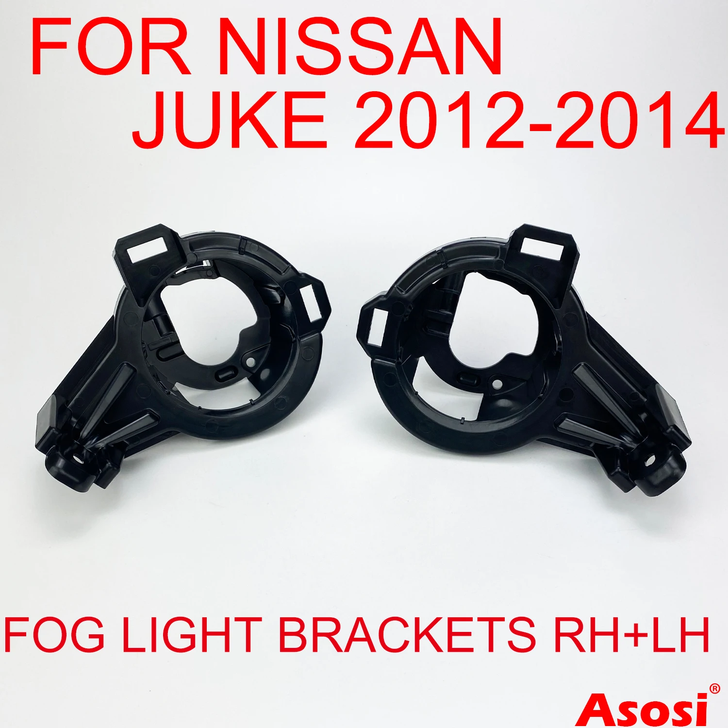 

Pair Of Front Bumper Fog Light Mount Brackets For Nissan Juke 2011 2012 2013 2014 Left Right Side 269101KA0A 269151KA0A