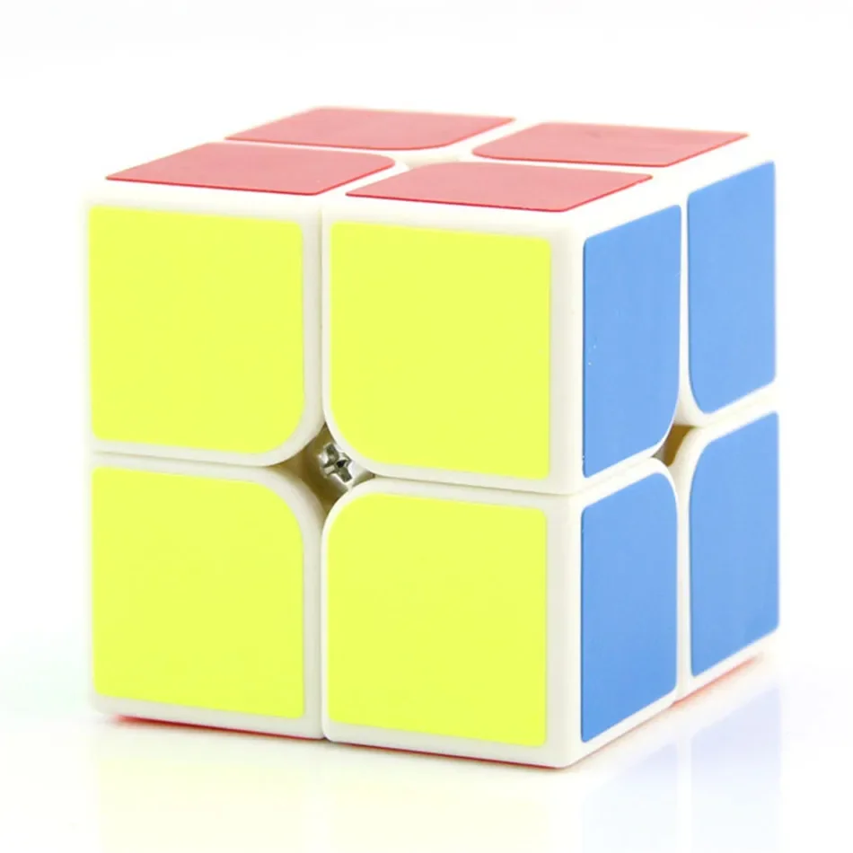Yongjun 2x2 versão atualizada guanpo bolso mini cubo jogo educativo 2x2x2 velocidade cubo mágico brinquedos para crianças