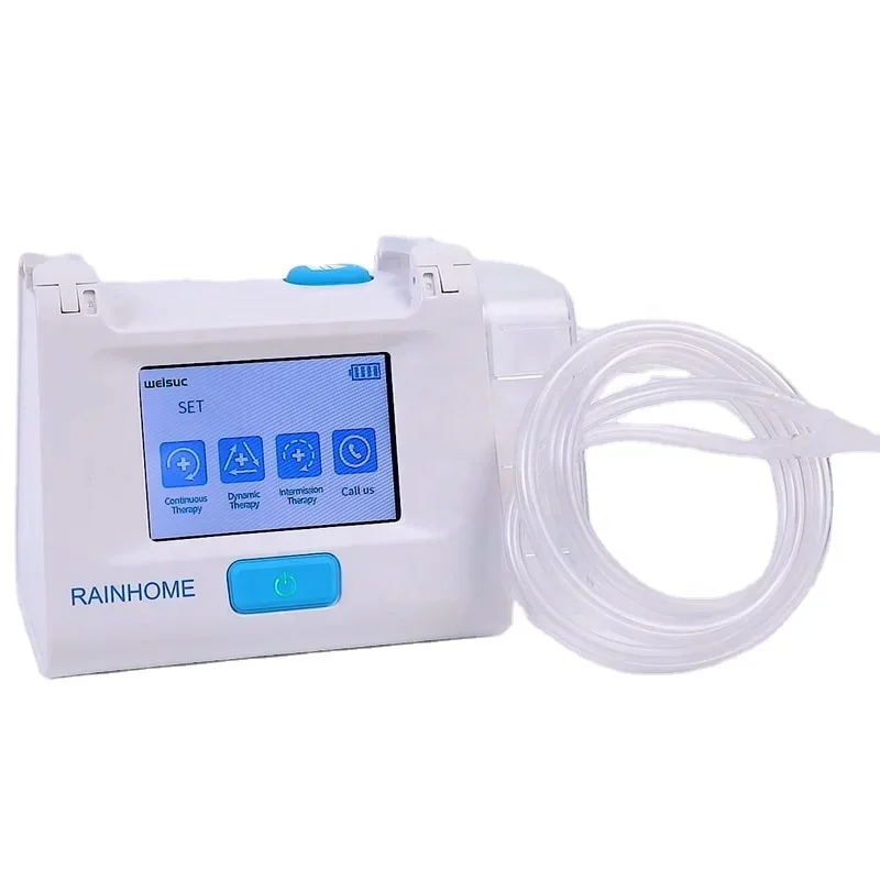 

Portable Negative Pressure Wound Therapy system device with dressing kit NPWT vac medical machine equipment