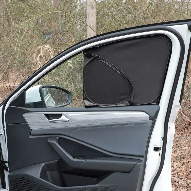 For Volkswagen JETTA 2021-2026 Car Black Window Privacy Sunshade Auto Anti-UV Heat Insulation Protect Cover Interior Accessory