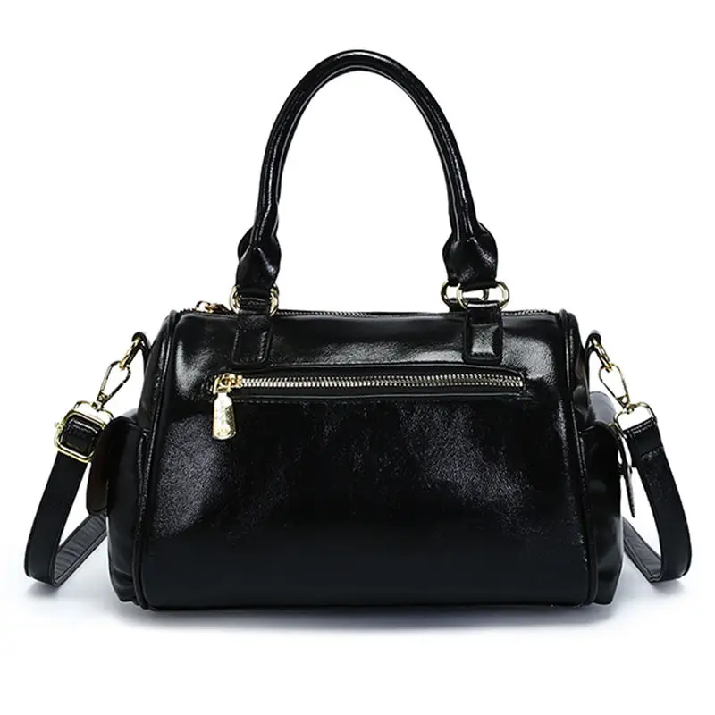新しいレディースバッグソフトレザーハンドバッグ高質感メッセンジャーバッグ大容量枕バッグ高品質と高外観レベル