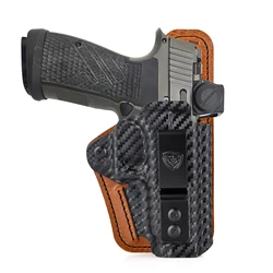P365 AXG Legion Holster with Comfort Pad IWB Kydex Leather Hybrid Holster for Sig Sauer P365 AXG Legion Optics Concealed Carry