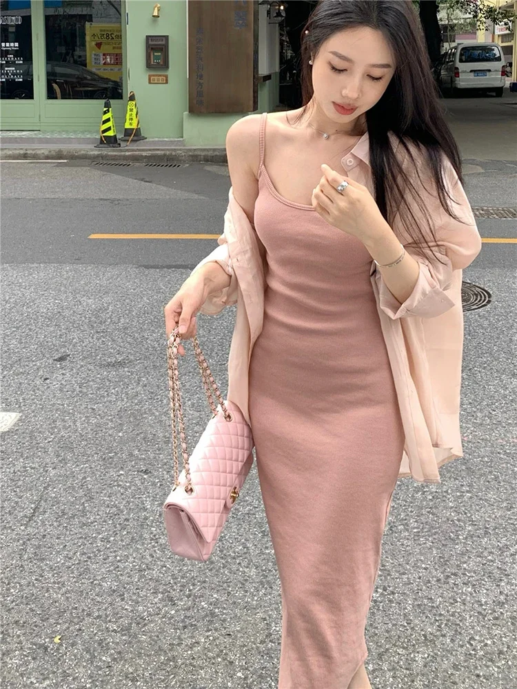 Vestidos sem mangas feminino bonito festa primavera boêmio vestido bloqueando fofo em camadas mori menina fairycore piquenique florescendo all-match