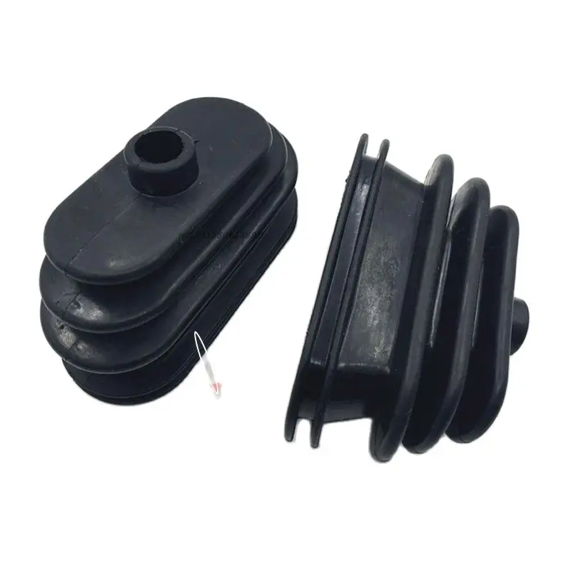 For Daewoo Doosan DH55 60 80-7 walking push rod bulldozer lever handle rubber dust jacket excavator accessories