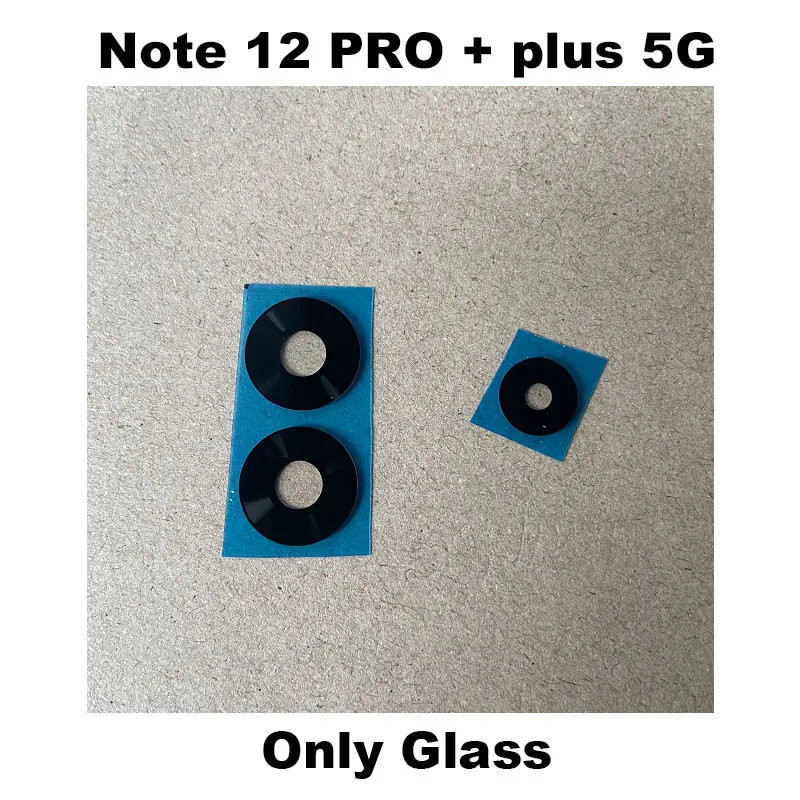 New For Xiaomi Redmi Note 12 Pro + Plus 5G Back Camera Glass Rear Camera Glass Lens With Frame