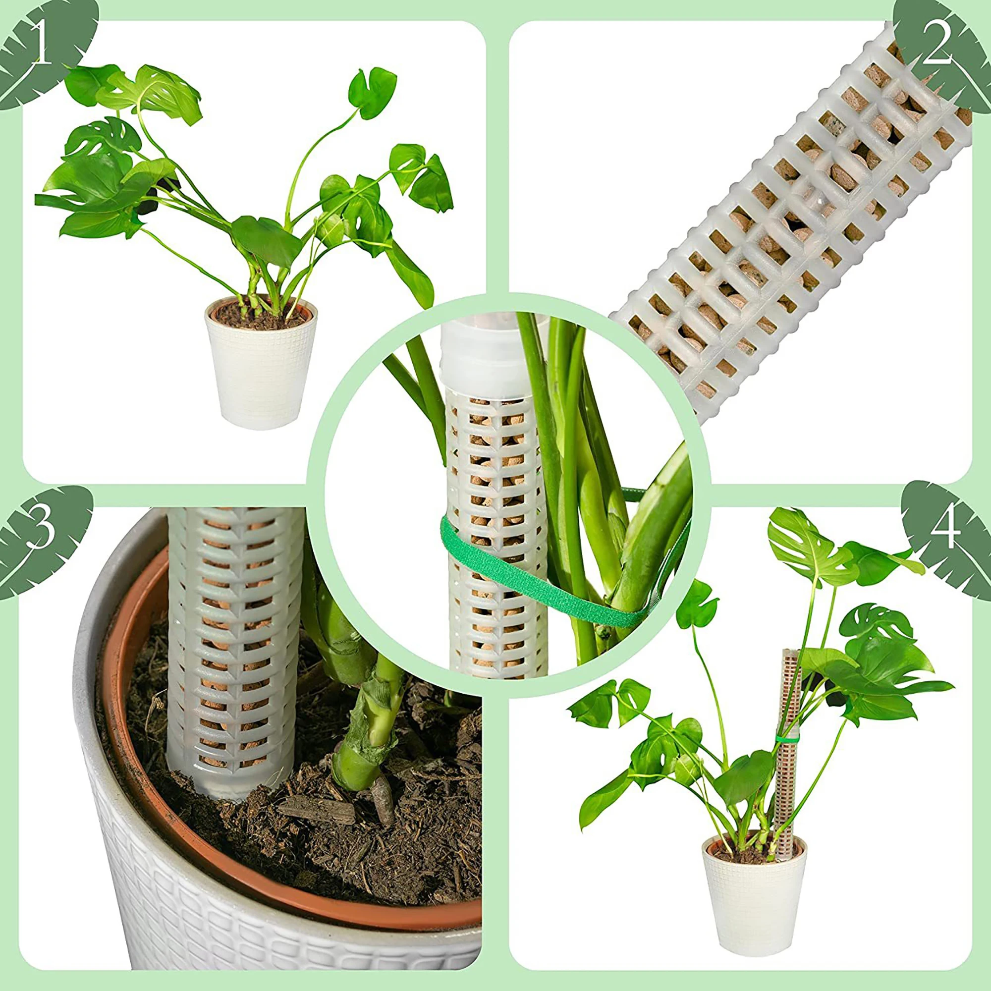 プラスチック製のモス支柱、室内植物用の支柱、モンスタプラント - Sphagnum Moss Dry のレビューと価格