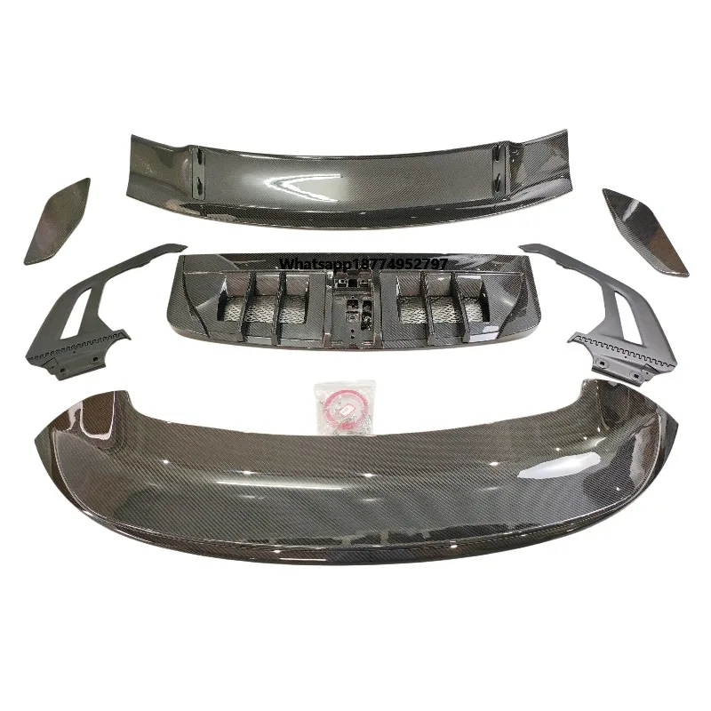 Carbon Fiber Rear Spoiler Wing for 992 Sport Style Carbon Fiber Rear Spoiler for  911 992 Carbon Fiber Spoiler
