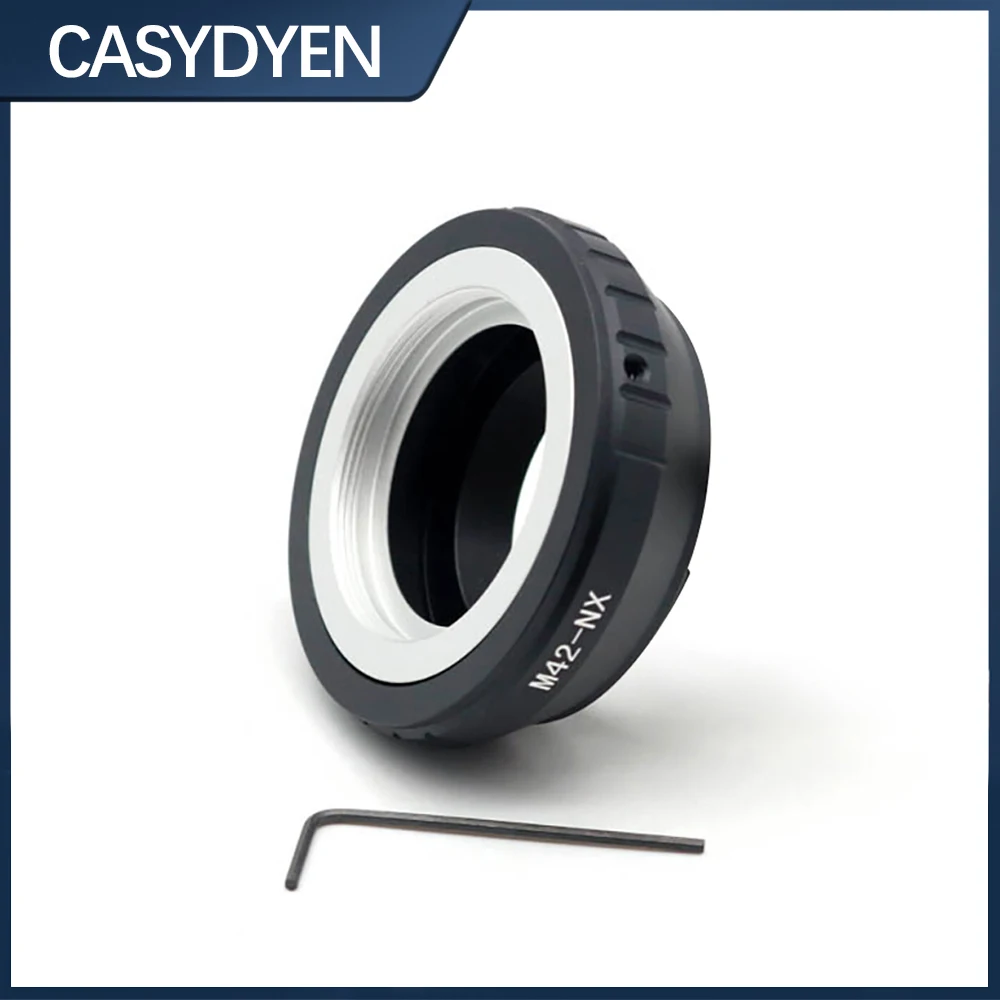 Adaptador de montagem de lente M42-NX Lente de montagem M42 para adaptador de lente de câmera de montagem Samsung NX