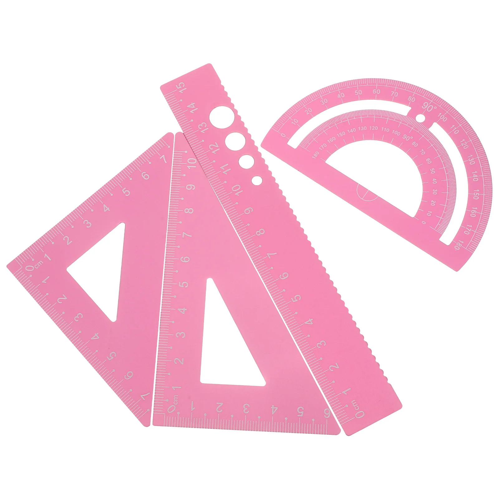 1 مجموعة متعددة الوظائف المنقلة الرياضيات حاكم أدوات قياس أدوات الهندسة الرسم الملحقات مكتب الفصول الدراسية المنقلة #6