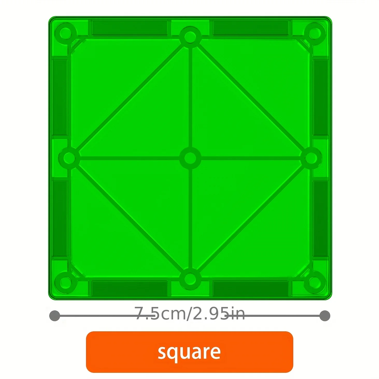 แผ่นแม่เหล็กต่อรูปทรง ของเล่นแม่เหล็ก สร้างทางวิ่งลูกแก้ว รางลูกแก้ว ของเล่นเสริมพัฒนาการ DIY สำหรับเด็ก