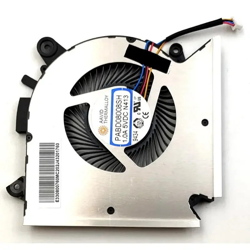 New For MSI GF63 8RC 8RD MS-16R1 MS-16R2 Series Laptop CPU Fan PABD08008SH N413