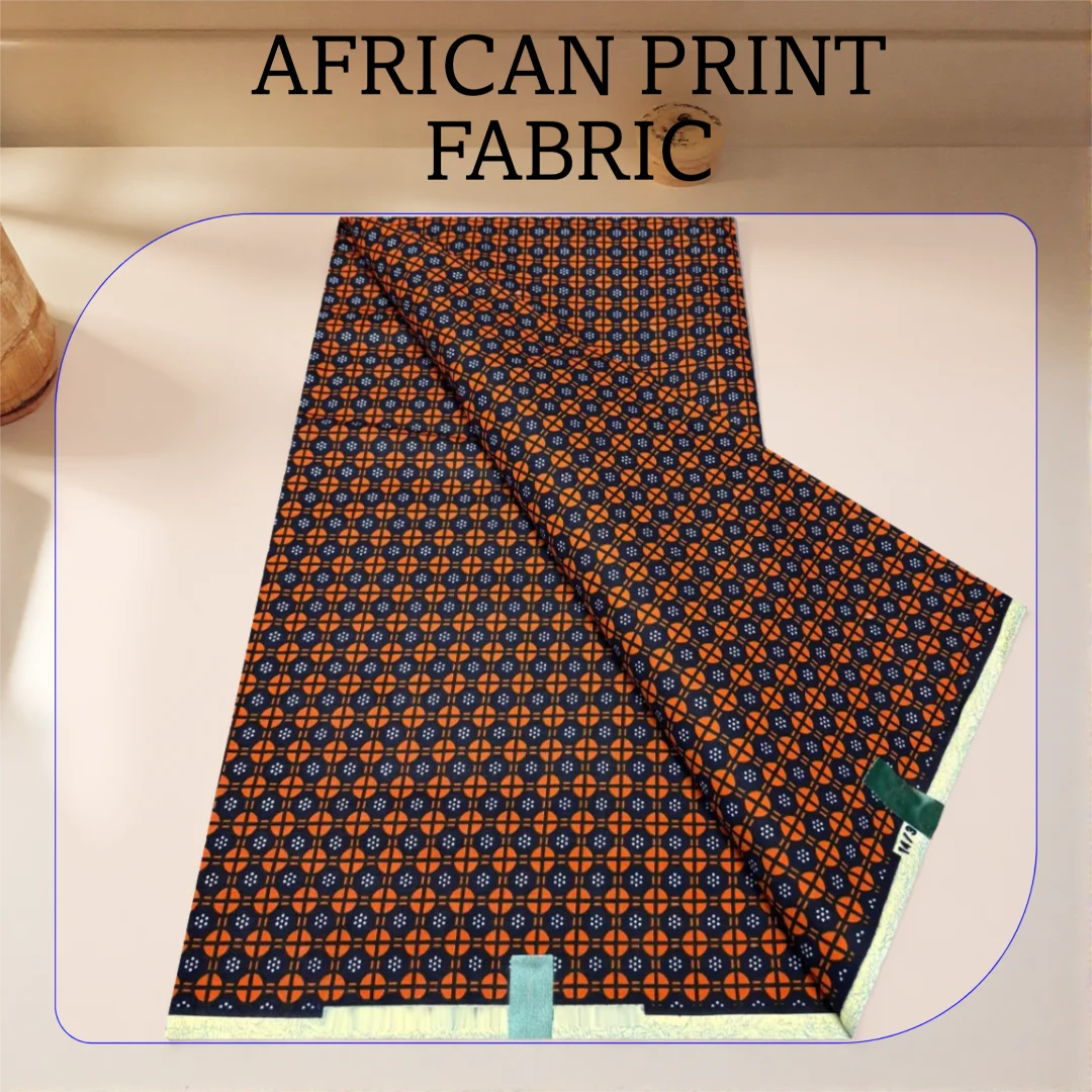 Tela 100% Algodón, Tela Africana Estampada, Pagne Holandés Original, Tela Africana de Cera, Tela de Algodón Holandés de 6 Yardas para Coser Vestidos