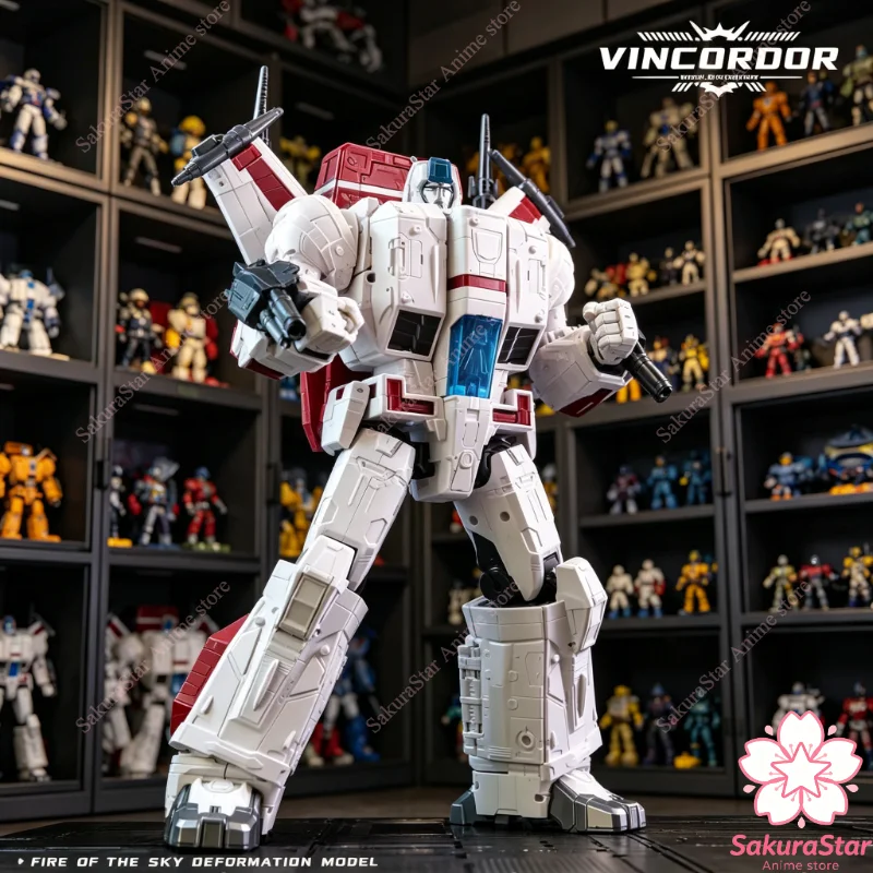 

【In Stock】Vincoroor V3306 V33-06 Jetfire Skyfire Siege Series KO MP57 Deformable Robot Collectible Action Figure Gift Toy