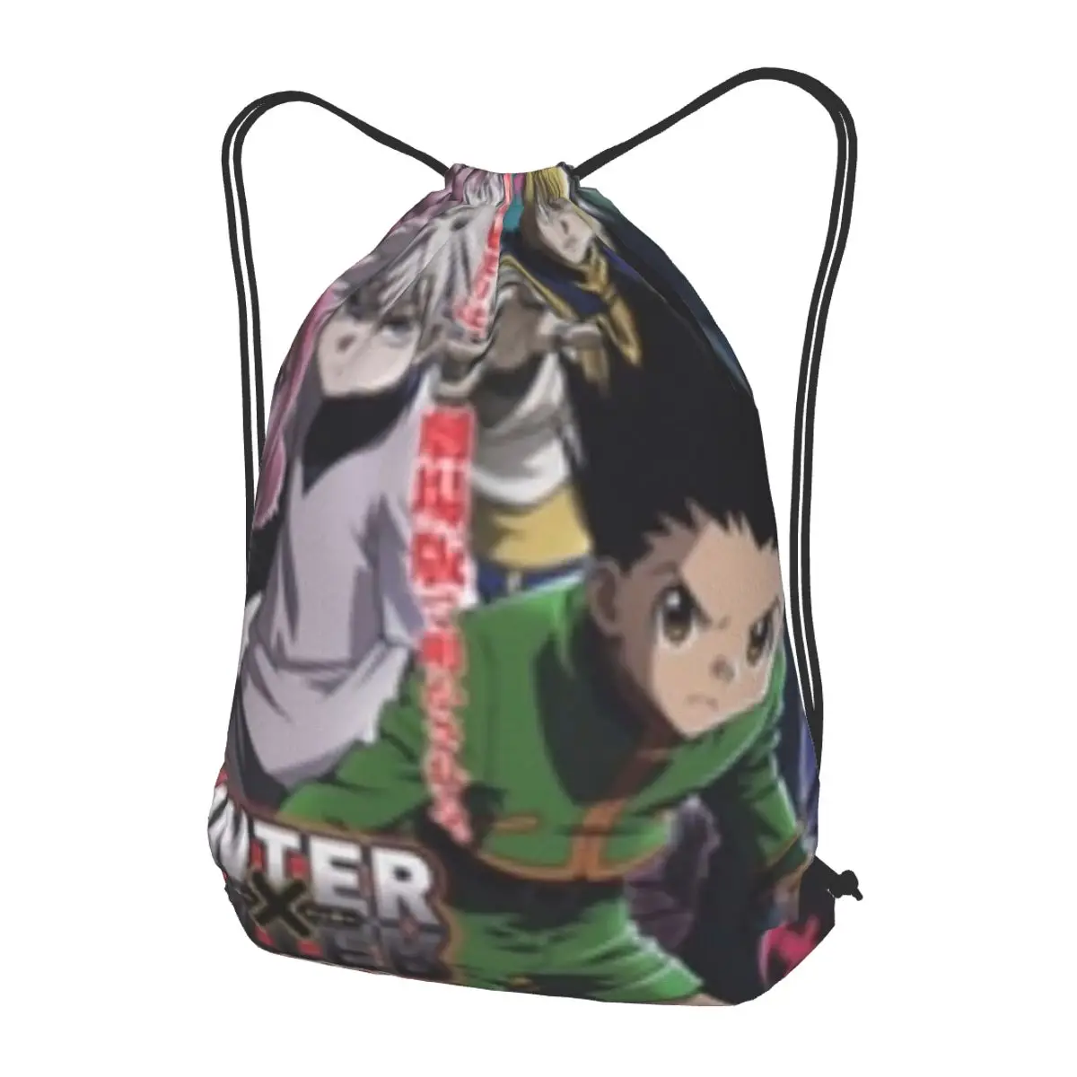 Hunter Game Backpacks Portable Drawstring Bundle Pocket Sports Bag Book Bags for Travel School