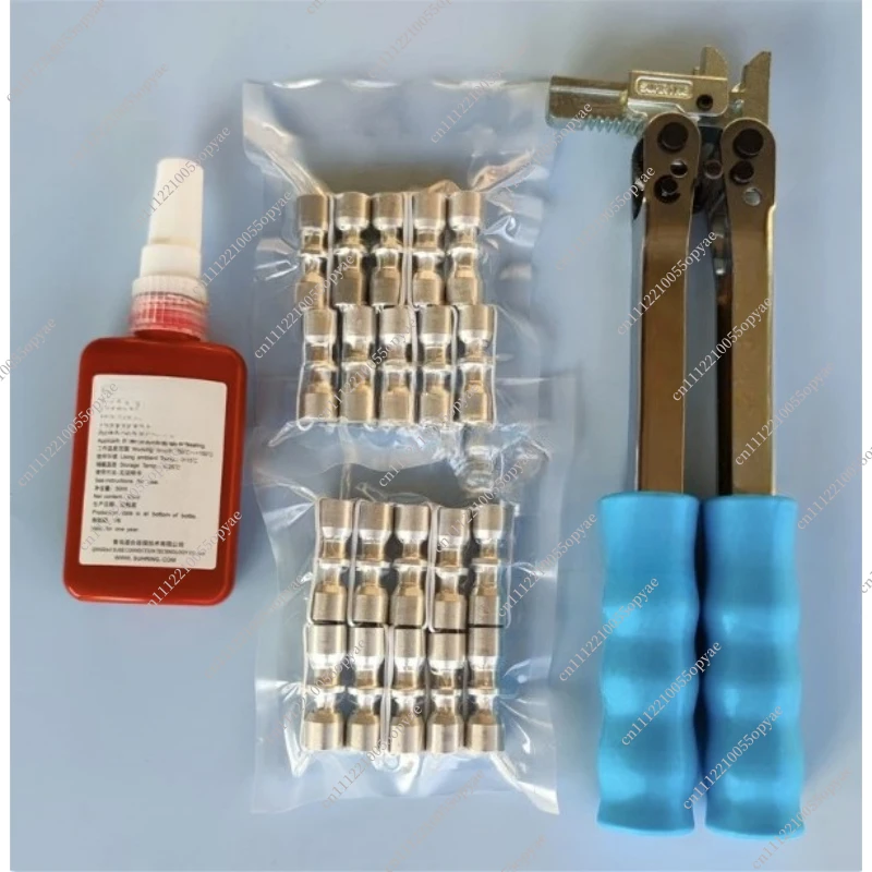 Refrigeration Repair Lock Ring Welding-Free Connector Copper Aluminum Iron Pipe Sealing Tool