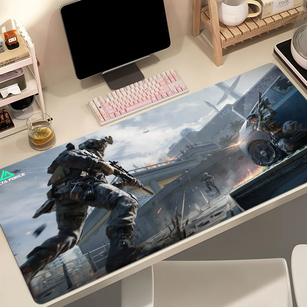 Game D-Delta Force Mouse Pad Non-slip Thickened MousePad Student Cushion Large Writing Gaming Lockedge Office