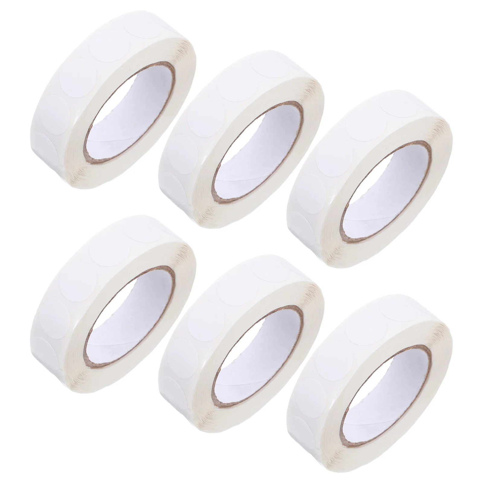 

1000pcs White Round Self Adhesive Labels 13Mm Waterproof Writable Circle Stickers For Office Home School Organization Files