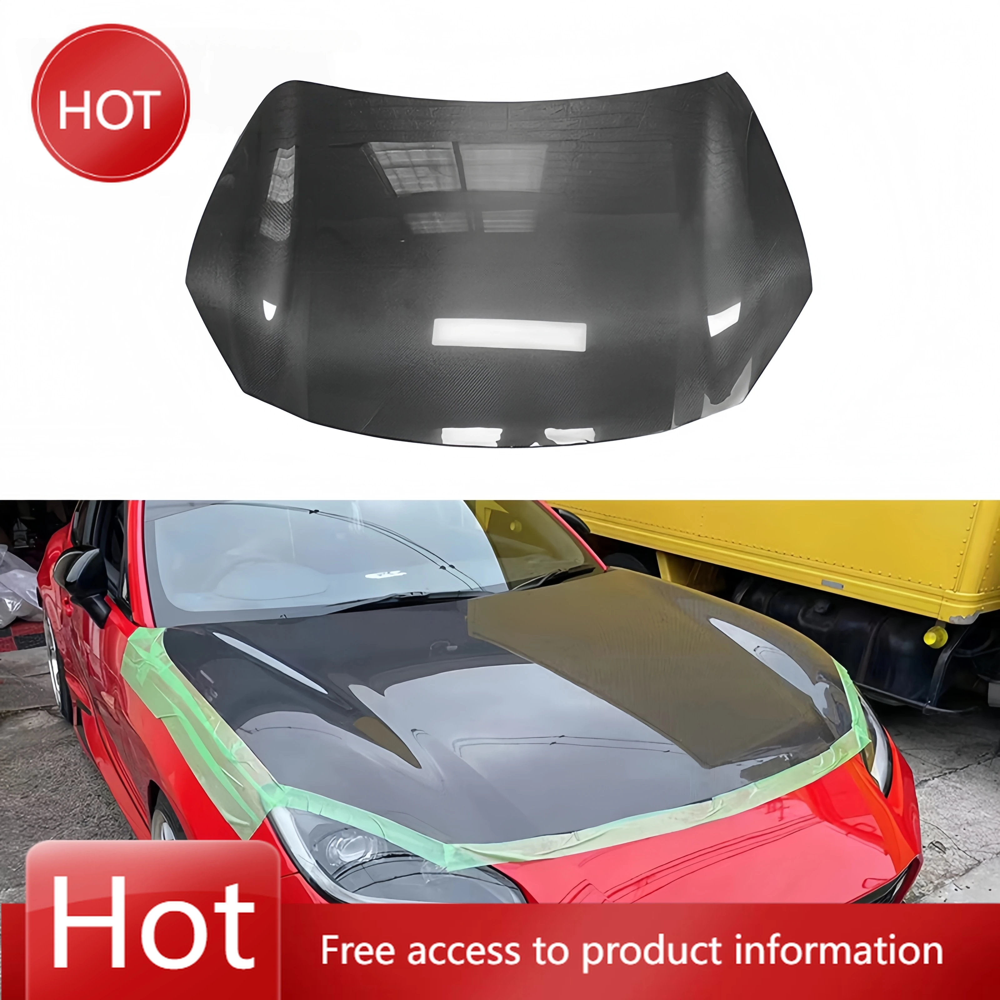 

Оригинальный капот из углеродного волокна для Gr86 и модифицированных двигателей Subaru Brz, аксессуары, новое или в употреблении состояние