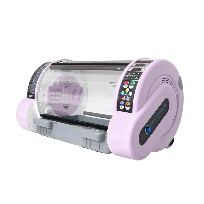 Professional Veterinary Equipment Built-in Humidifier Portable Puppy Incubator Mini Icu Dog Incubator With OxygenHot Selling