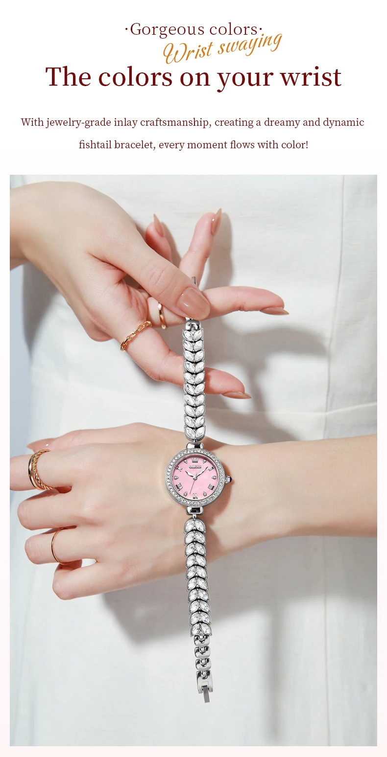 OLEVS 9971 Top Brand Women's Quartz Watches Diamond Bezel Luminous Waterproof Elegant Fashion Dress Wristwatch For Lady