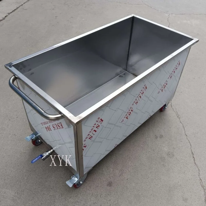 Picture 7: Customizable 304 Stainless Steel Water Storage Tank Rectangular Large Capacity Extra Thick Mobile