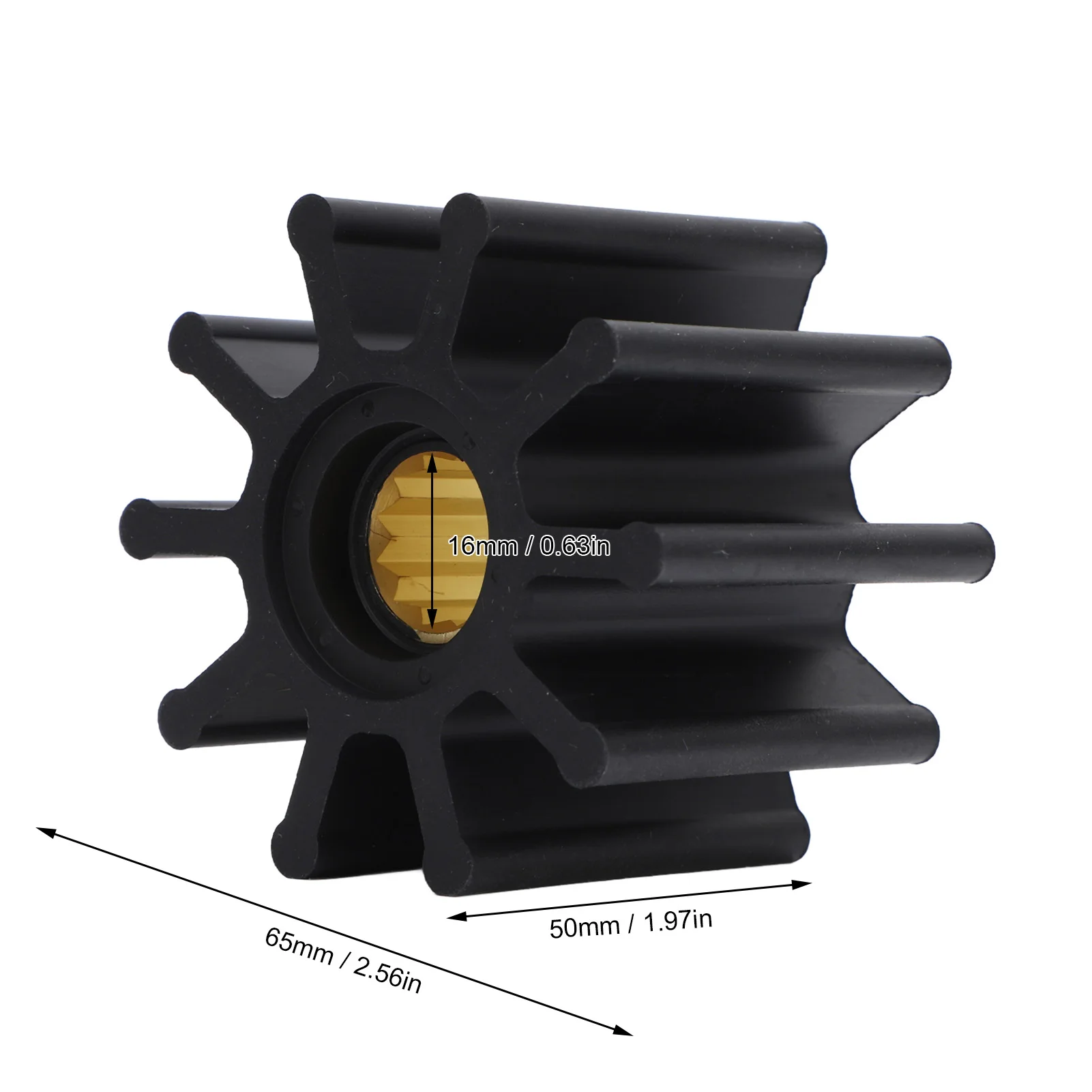 877061-2 Bootslaufrad Laufrad mit Dichtung Besserer Antrieb Hohe Leistung 17937-0001 Ersatz für Perkins