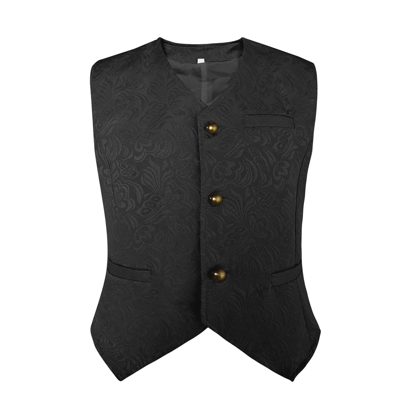 เสื้อผ้าผู้ชายใหม่ เสื้อผ้าสไตล์ยุคกลาง เสื้อกั๊กสั้นผู้ชายสไตล์เรโทร ชุดคอสตูมฮาโลวีน