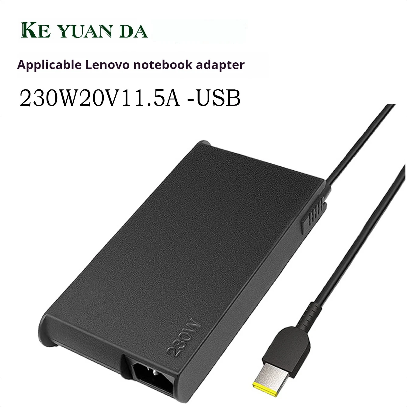 230W 20V 11.5A USB Laptop Charger Notebook AC Adapter for Lenovo Legion 5 Y7000P Y900 Y9000K P73 Y740 Y920 Y540 P70 P72 00HM626