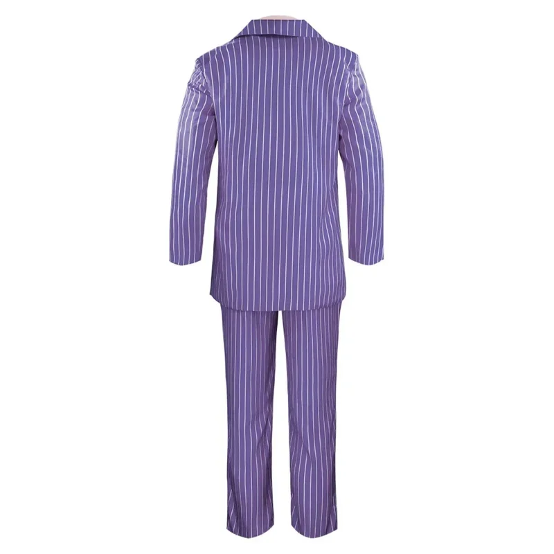 QQ8 Anime Tokyo Revengers haruchiyo Sanzu Akashi traje de cosplay púrpura traje púrpura uniforme camisa corbata Halloween Part5Lk¥