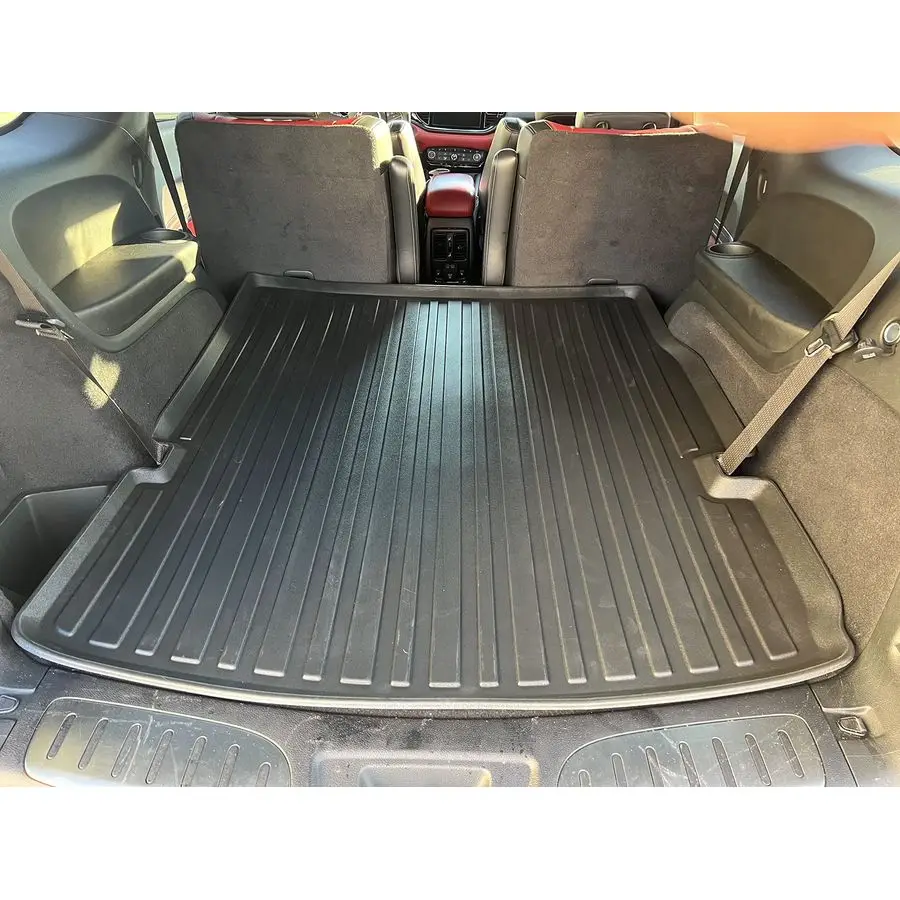 

Cargo Liner for Dodge Durango 20112025 100 Protection Custom Fit Car Trunk Mat AllSeason Black Cargo Mat 3D Shaped Laser Measure
