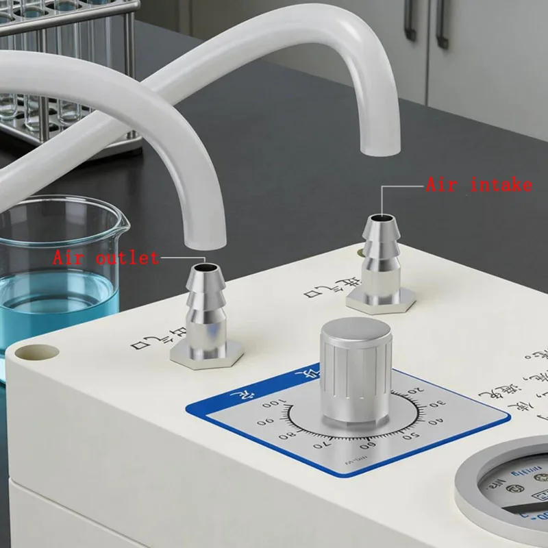 Electronic Negative Pressure Vacuum Pump Digital Gauge Adjustable Flow Rate for Filtration Suction Applications