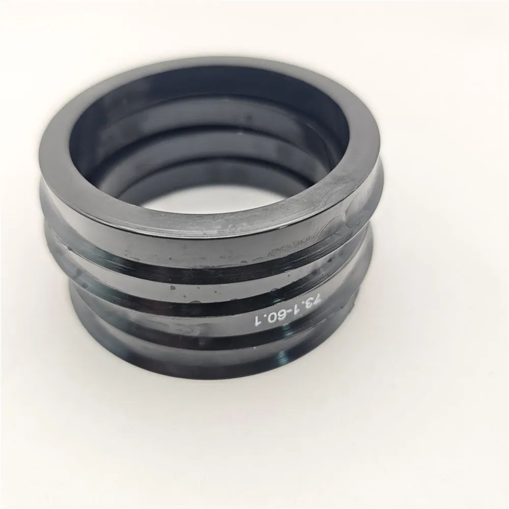 4 pezzi Mozzo ruota in plastica per auto Anelli centrali Foro centrale 73.1-57.1 66.6-57.1 73.1-60.1 73.1-66.6 67.1-60.1 73.1-56.1 73.1-54.1 Nero