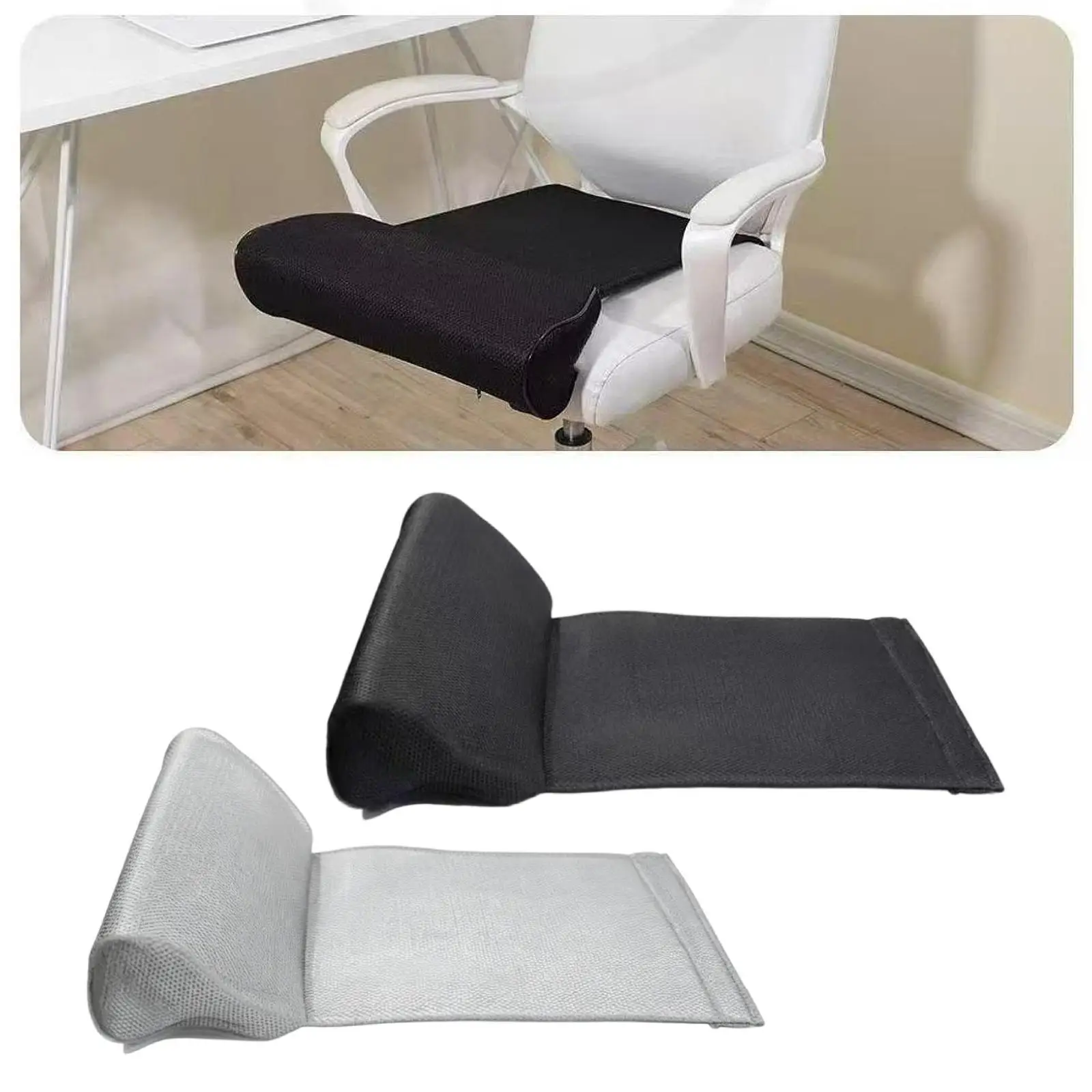 Breathable Multifunctional Ergonomic Chair Cushion Leg Rest Extended Pad Wear Resistant Lightweight for Portable Chair