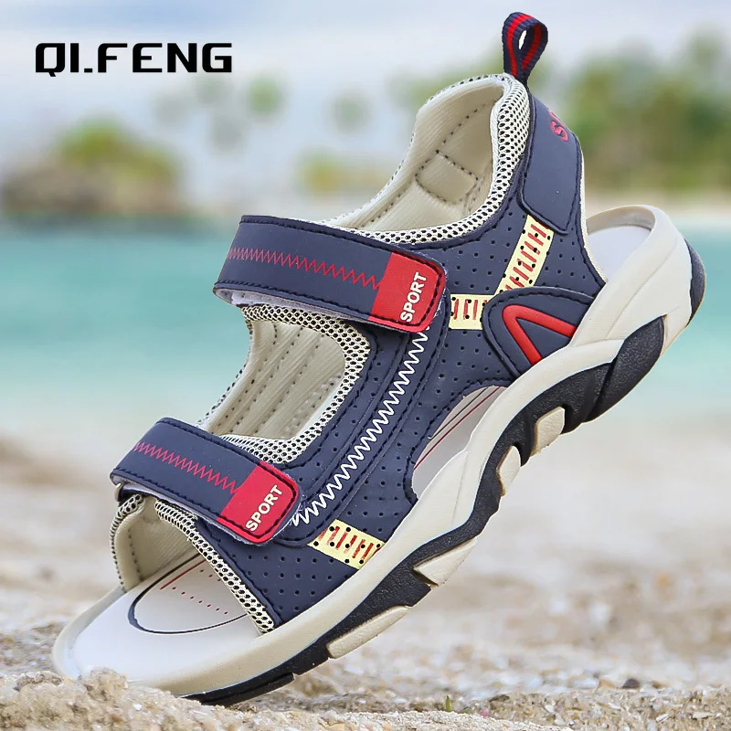 Summer Breathable Sandals Children\'s Beach Shoes Boys and Girlss Shoes Student Casual Sandals Anti slip Wear Resistant Footwear