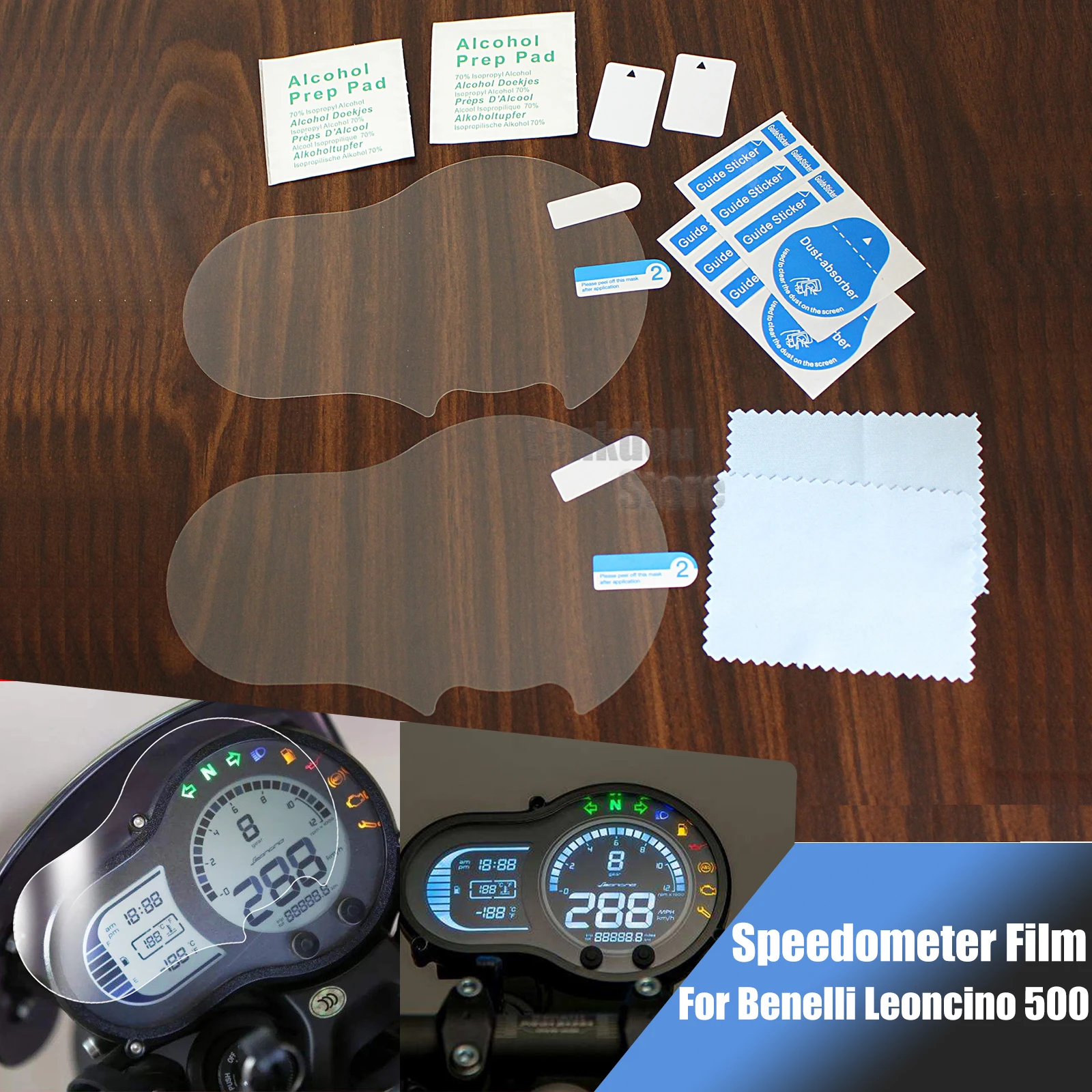 

Leoncino 500 Speedometer Dashboard Screen Cluster Anti-scratch Protector Film For Benelli Leoncino500 Motorcycle Accessories