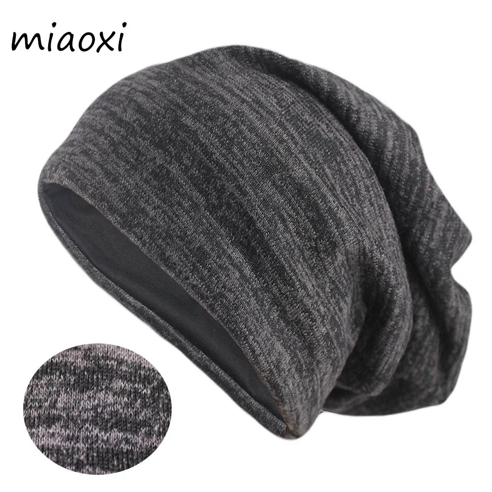 New Soft Fashion Adult Men Women Autumn Spring Beanies Skullies Casual Comfortable Turban Outdoor Sport Hat Unisex Bonnet