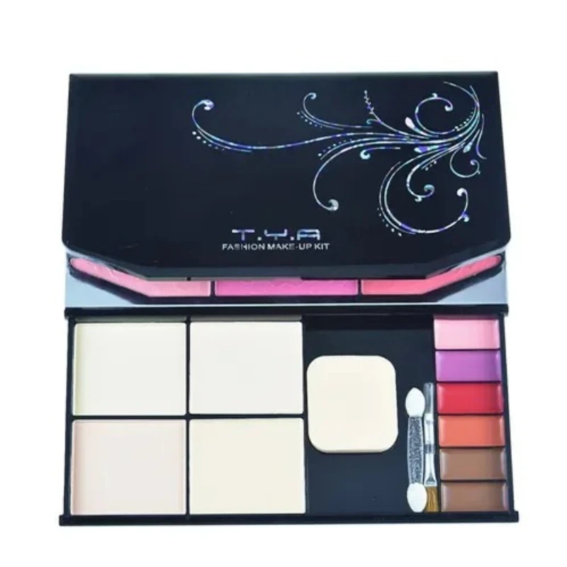 ชุดเครื่องสำอาง 61 สี อายแชโดว์เนื้อชิมเมอร์ พาเลทอายแชโดว์ 3 สี บลัชออน 6 สี ลิปกลอส 4 สี แป้งแต่งหน้า 4 สี