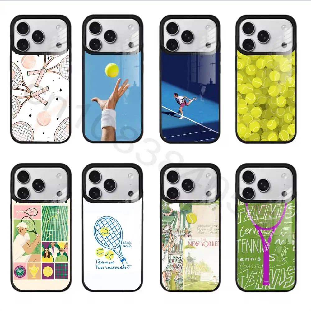 

Tennis For iPhone 11,12,13,14,15,16,17,Pro,Max,Plus,Mini,SE4,E Phone Case With Magsafe Wireless