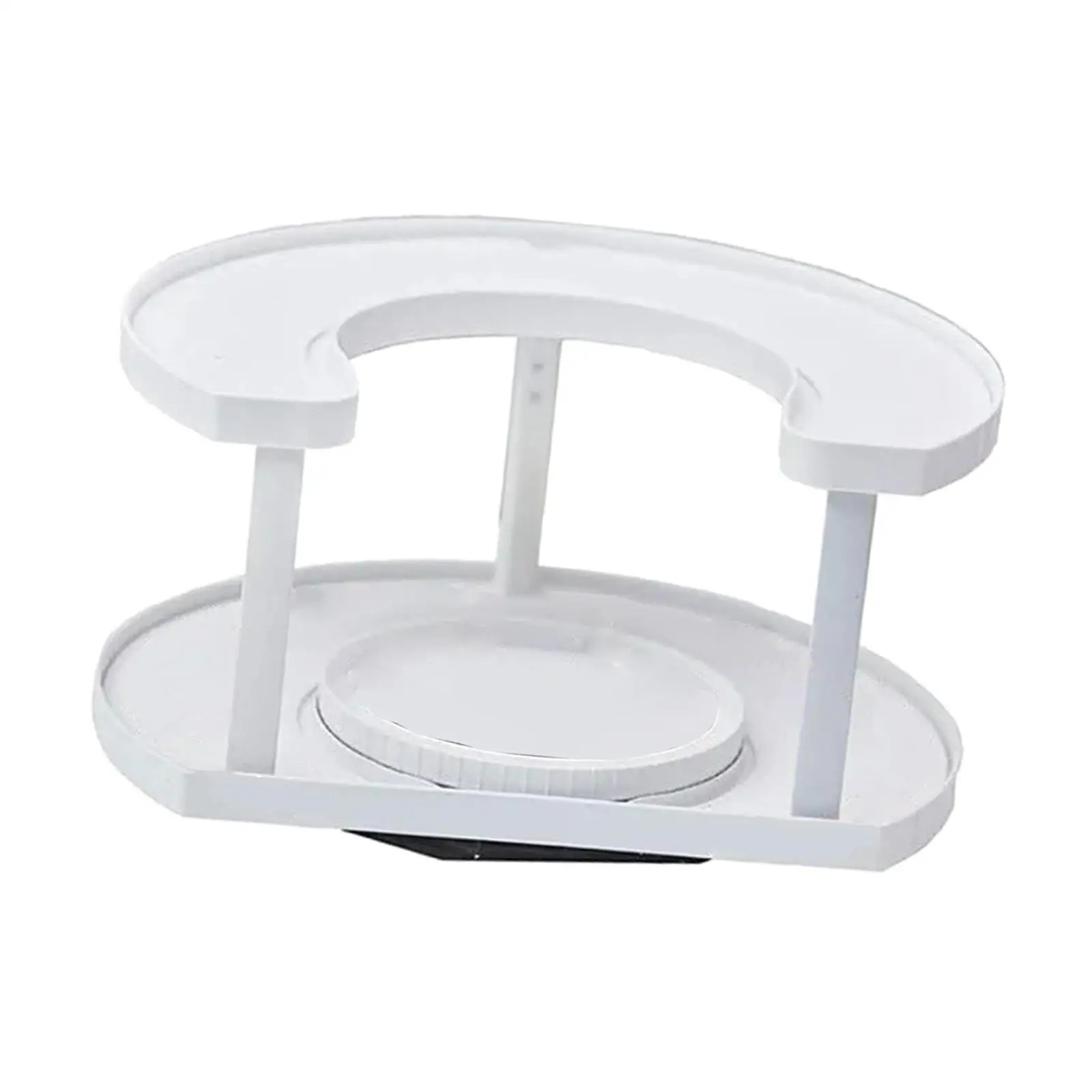 Spice Rack Turntable Rotating Storage Tray Organizer Non Slip Multipurpose Kitchen And Organizer Suitable for Home