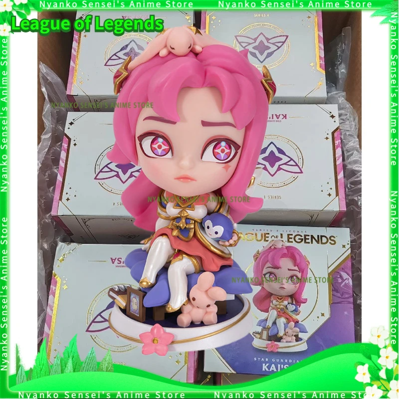 

In Stock League of Legends Star Guardian Kai'Sa 1/7 11cm PVC Q Ver. Figure Desktop Collectibles Anime Model Toy Doll Trendy