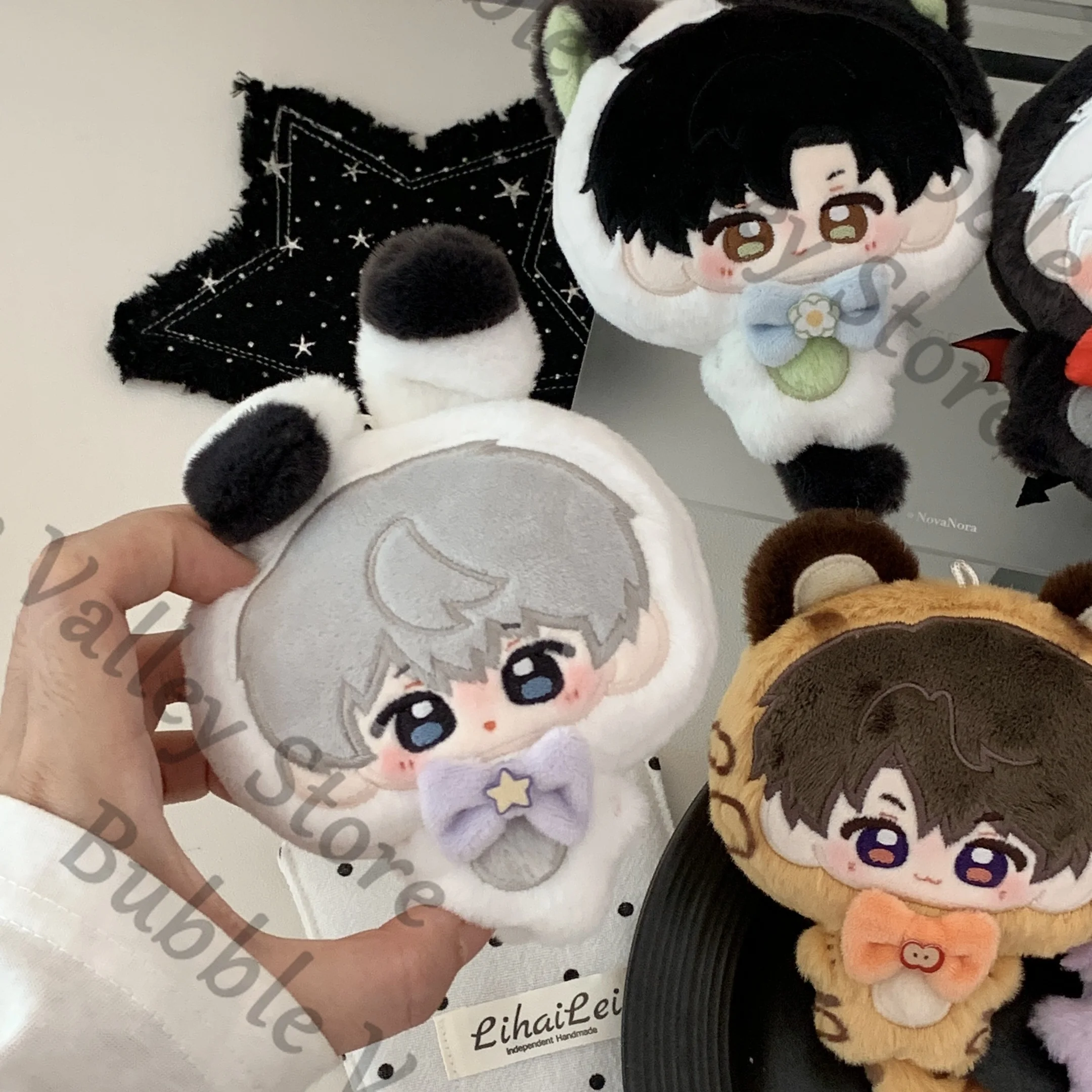 Love and Deepspace Sylus Rafayel Caleb Zayne Xavier Anime Game Cosplay Fluffy Animal Body Maumet Cartoon Puppet Pendant Xmas