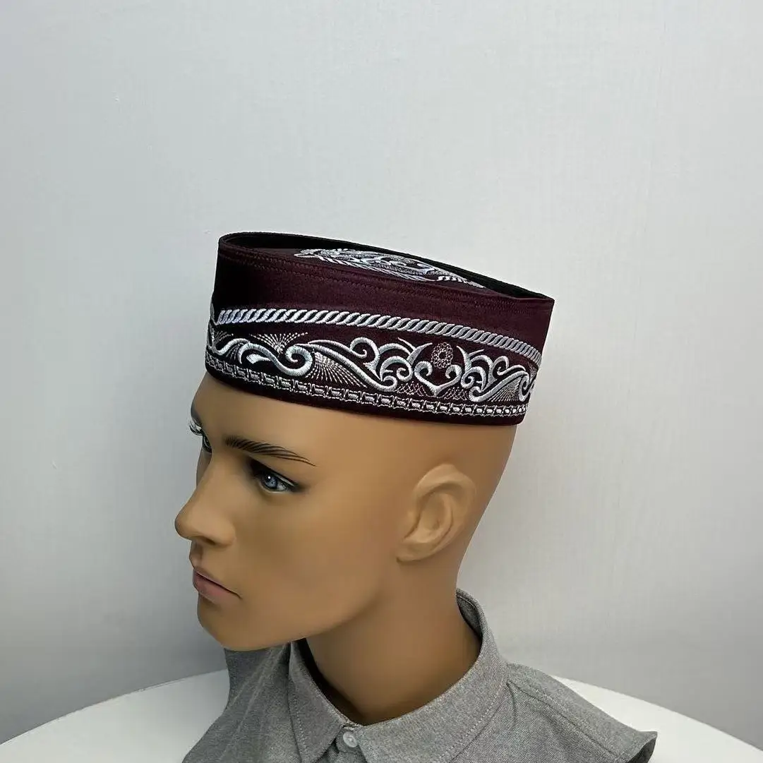 Peci Muslim Pria Pakaian Produk Pajak Turki Doa Malaysia Topi Perahu Kippa Islami Kufi Pesta Anggur Topi 03659