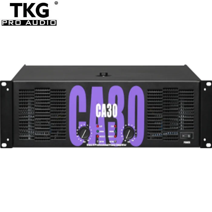 

TKG 1500watt 1500w 2 channel 3U class H CA30 performance transformer ca30 power amplifiers power amplifier ca30