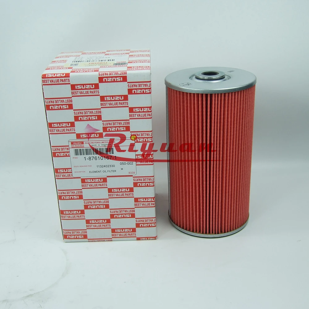 

Оригинальный японский масляный фильтр 1-876101671 1876101671 Isuzu CYZ51Q 6WF1TC, автомобильные детали