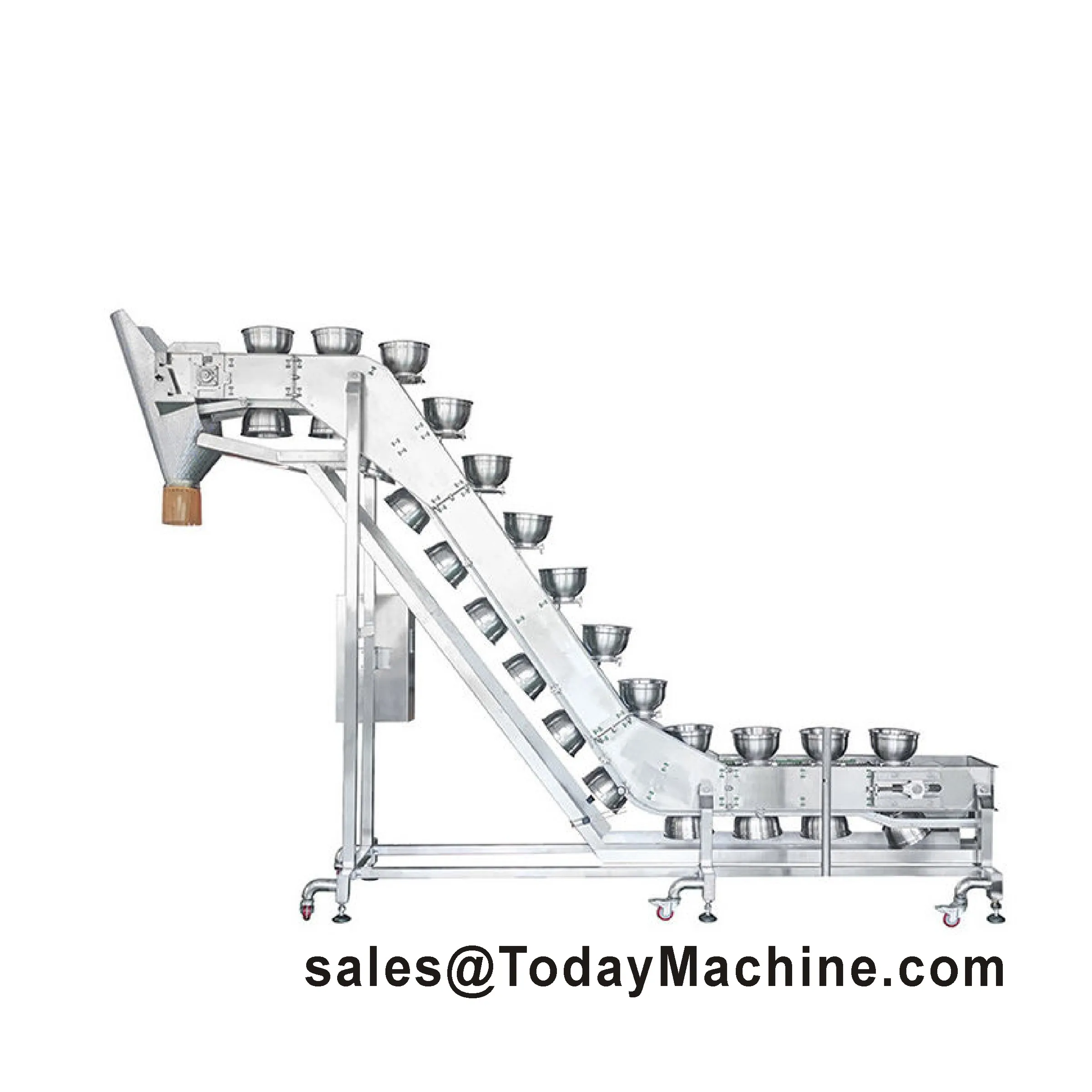 Stainless Steel Z Type Chain Bucket Elevator Conveyor Price