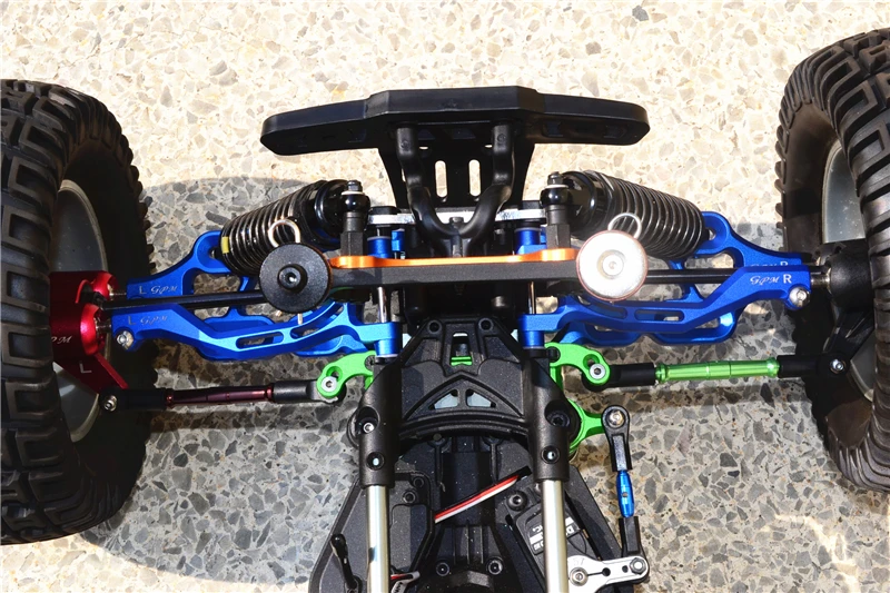 

GPM THUNDERTIGER 1/8 Truck K-Rock Mt4-G5 6406-F для алюминиевых передних нижних рычагов