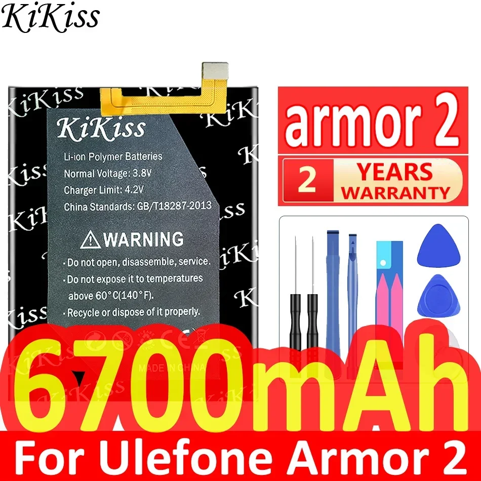 

armor 2 Li-ion Battery For Ulefone armor 2 5.0inch Helio P25