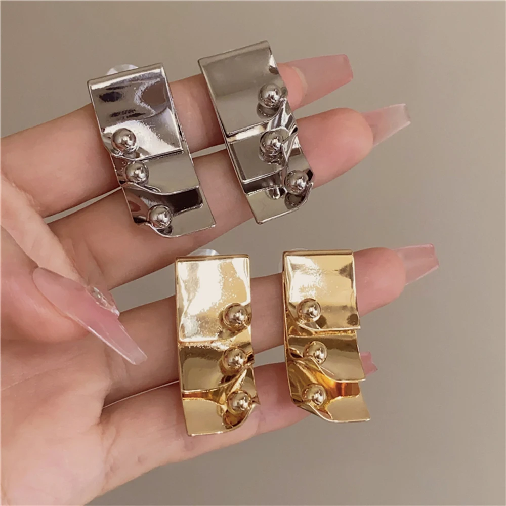 

Temperament French Personality Multi layer iron sheet earrings for women's Girl party gift eardrop Jewelry wholesale